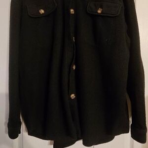 Wonderly Black Cotton Blend Shirt